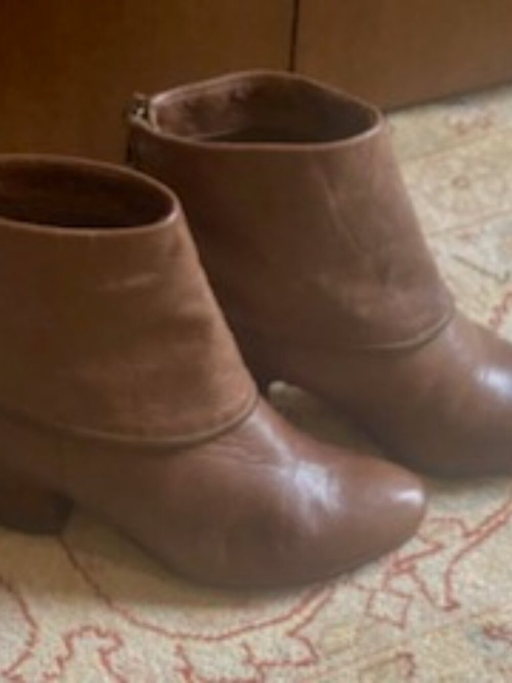 VanEli Brown Leather Boots